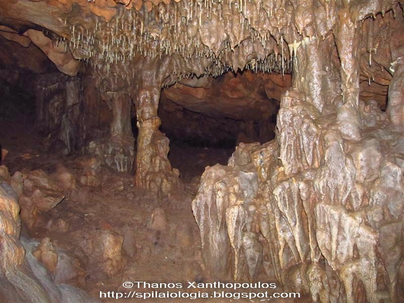 stalagmites and stalactites