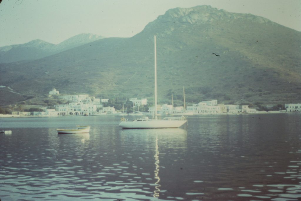 Katapola, the souther harbour of Amorgos