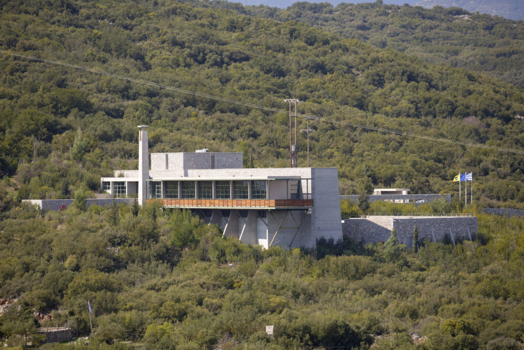 The Environmental Museum blends seamlessly into its surroundings