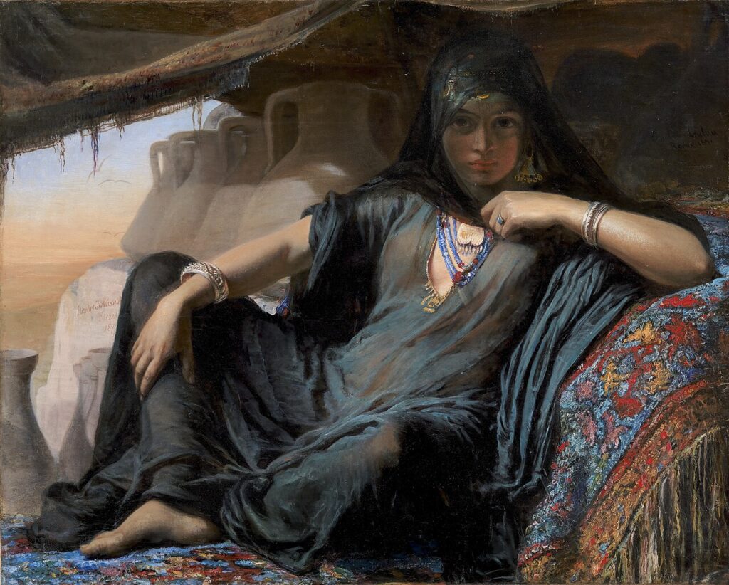 An Egyptian Pot Seller at Gizeh” (