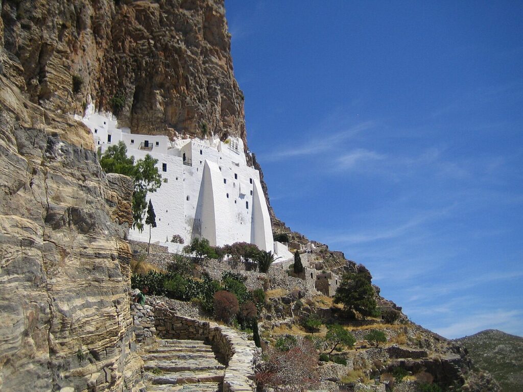 Klostret Panagia Chozoviotissa, Amorgos