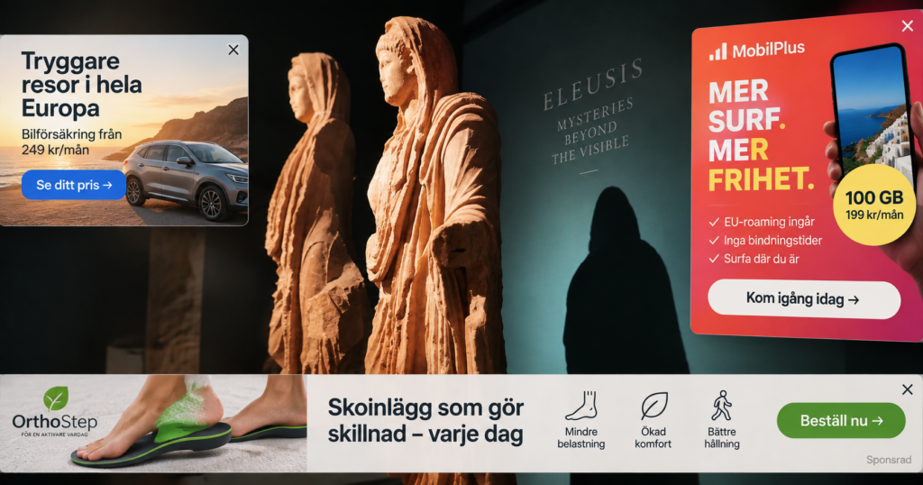 Greek Expedition fri från annonser, för att bättre kunna berätta om det riktiga Grekland